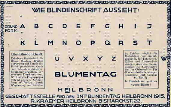 blindenschrift